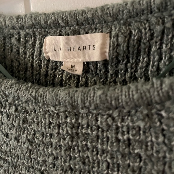 Pacsun Green Knit Sweater - Picture 3 of 4